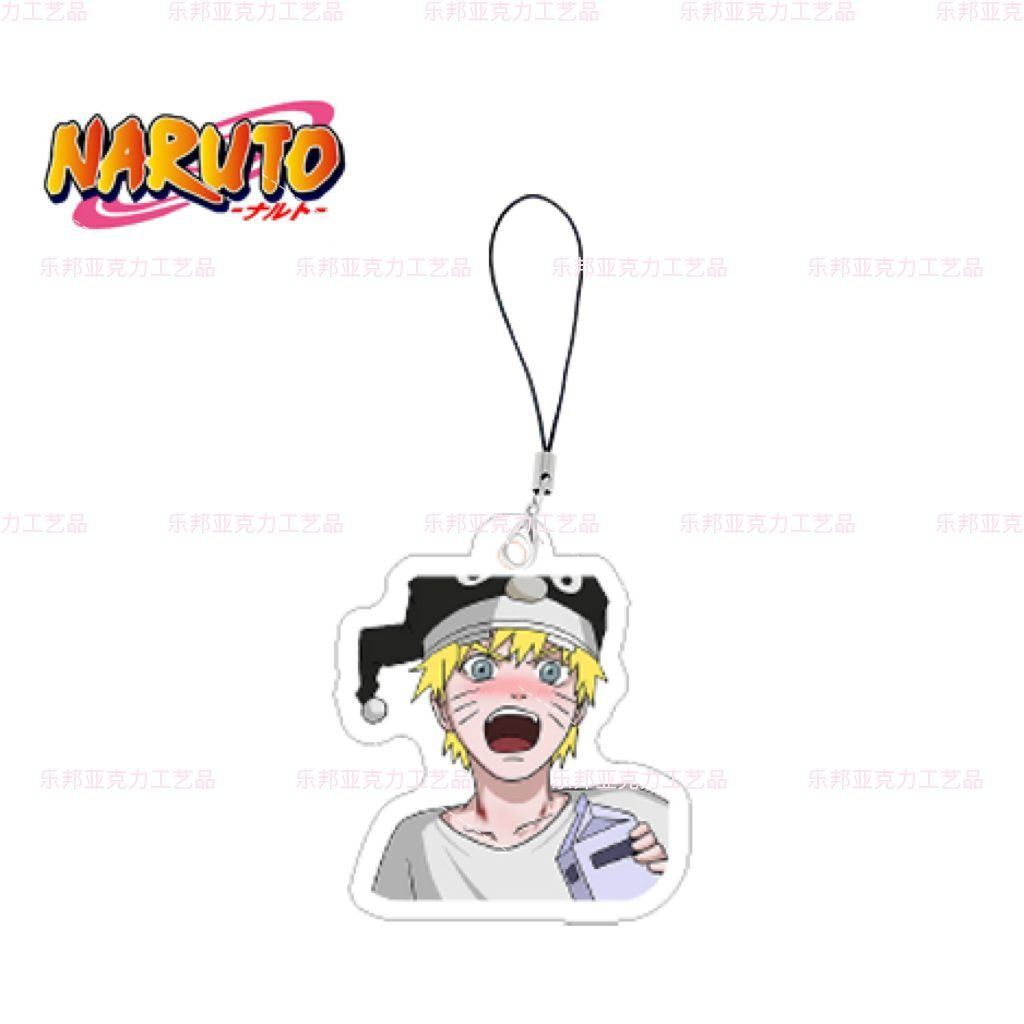 Naruto Shippuden Uzumaki Naruto Hinata Hinata cp fan hoạt hình ngoại vi acrylic ba lô mặt dây chuyền