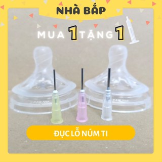 Đục Lỗ Núm Ti Có Thể Thay Thế Cho Đục Lỗ Farlin Giúp Sữa Chảy Nhanh Hơn Bé Ăn Thuận Lợi-Nhà Bắp