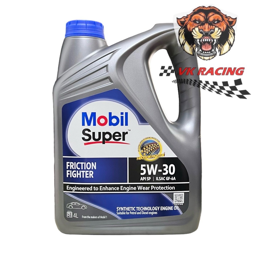 Nhớt mobil super 5w30 4L - xe hơi xe ô tô