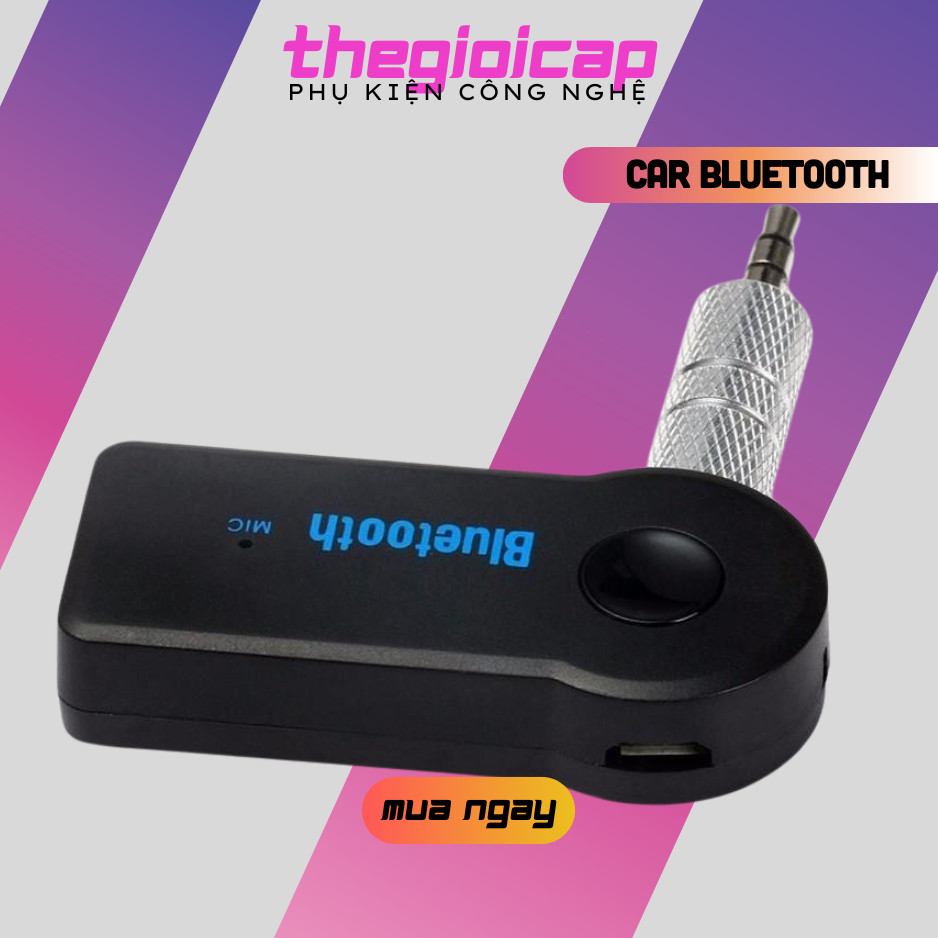 Usb tạo Bluetooth cho dàn âm thanh xe hơi amply loa Car Bluetooth BT310 (Đen)