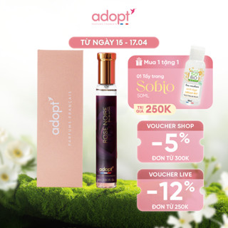 Nước hoa nữ ADOPT Rose Noire EDP fullsize 30ML hương thơm Cuốn hút, Quyến rũ, Nổi bật