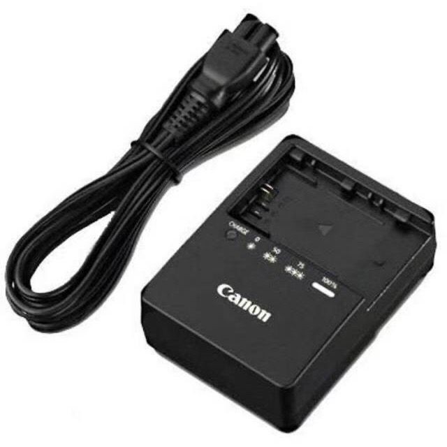 Bộ sạc Canon LC-E6E cho pin LP-E6 5D3 90D R52 R6 R7 Camera