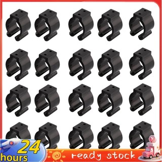 20 Chiếc Cần Câu Cá Kẹp Đen 16Mm Bên Trong Dia Cần Câu Lưu Trữ Kẹp