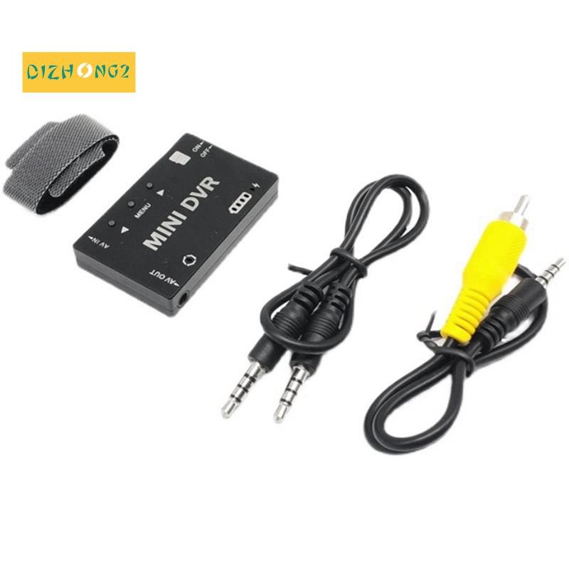 Đầu ghi âm Video Mini FPV DVR NTSC / PAL Tích hợp pin 3.7V 400mah cho FPV RC Multicopters VR Goggle 