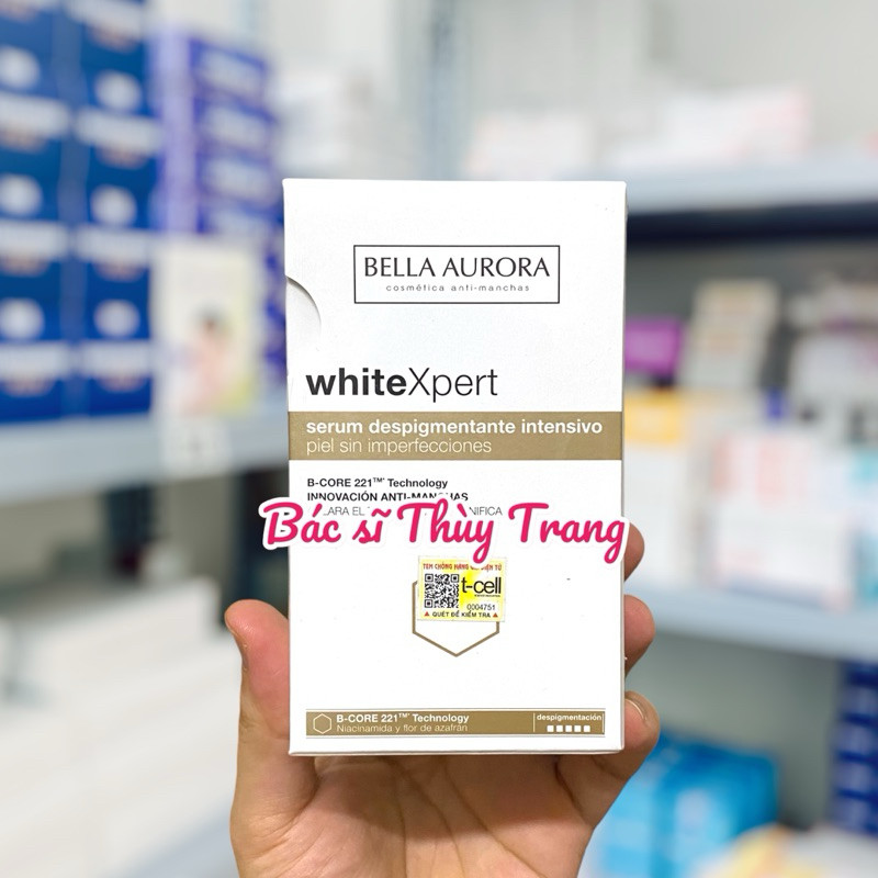 Serum dưỡng sáng da ngừa thâm nám Bella Aurora WhiteXpert - 30ml