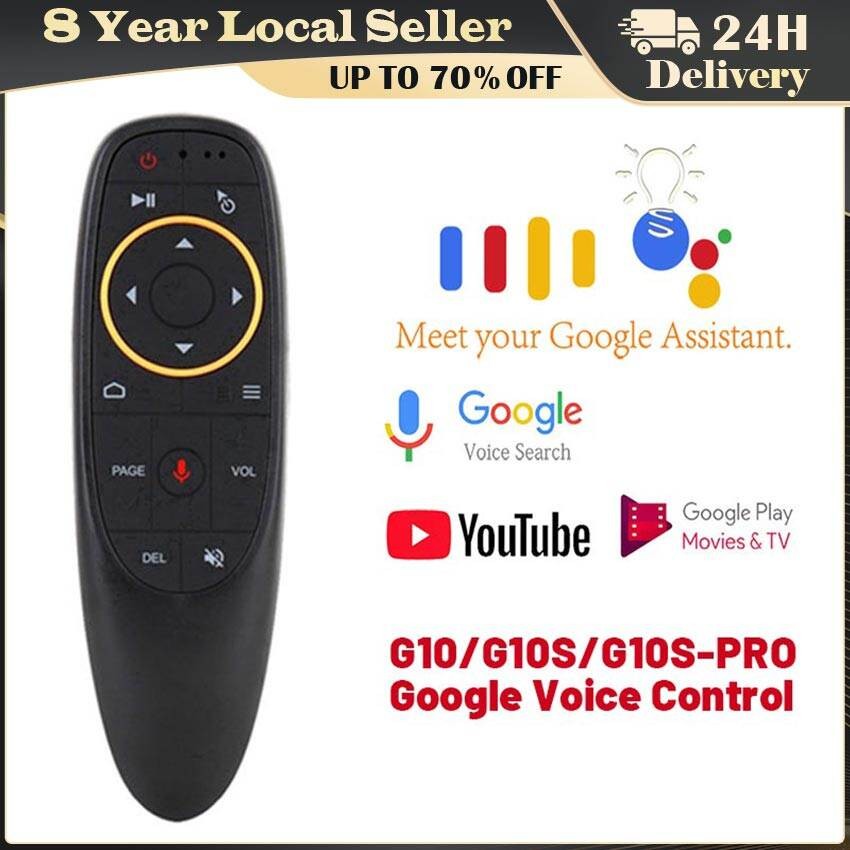 ️ [Giao hàng trong ngày] G10 G10S G10S-PRO Điều khiển từ xa bằng giọng nói 2.4G Con quay hồi chuyển 