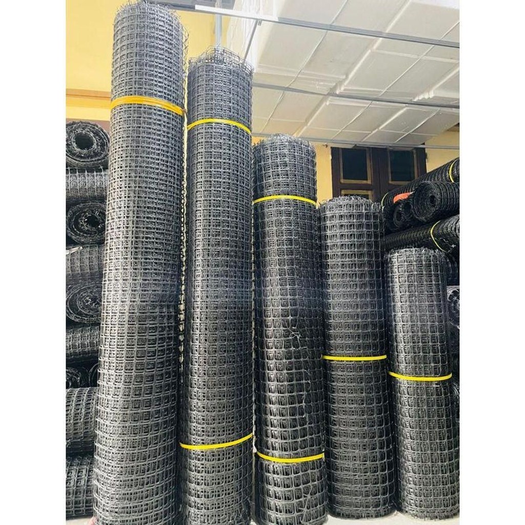  Hàng loại 1: loại dầy  cao 1,8 mét dài 50 mét lưới nhựa dẻo lưới rào vườn - lưới quây chuồng gà-làm sàn vịt 