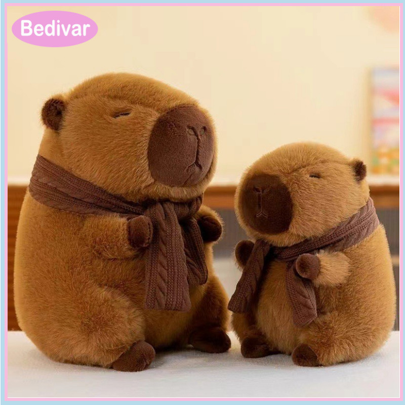 Bedivar Dễ Thương Mùa Đông Khăn Capybara Sang Trọng nhồi bông búp bê quà tặng trẻ em