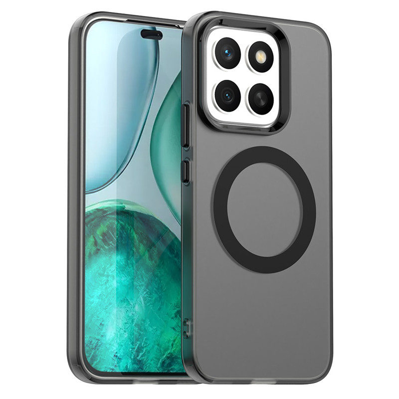 Ốp Điện Thoại Mờ Từ Tính Cho Honor X8c Cassette Honor X8c 4G Mờ Bền Ốp Lưng Lá Chắn Điện Thoại Bảo V