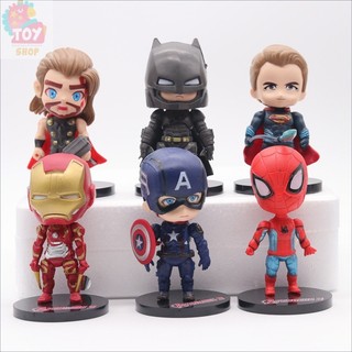 Mô Hình Nhân Vật Siêu Anh Hùng Marvel 8cm