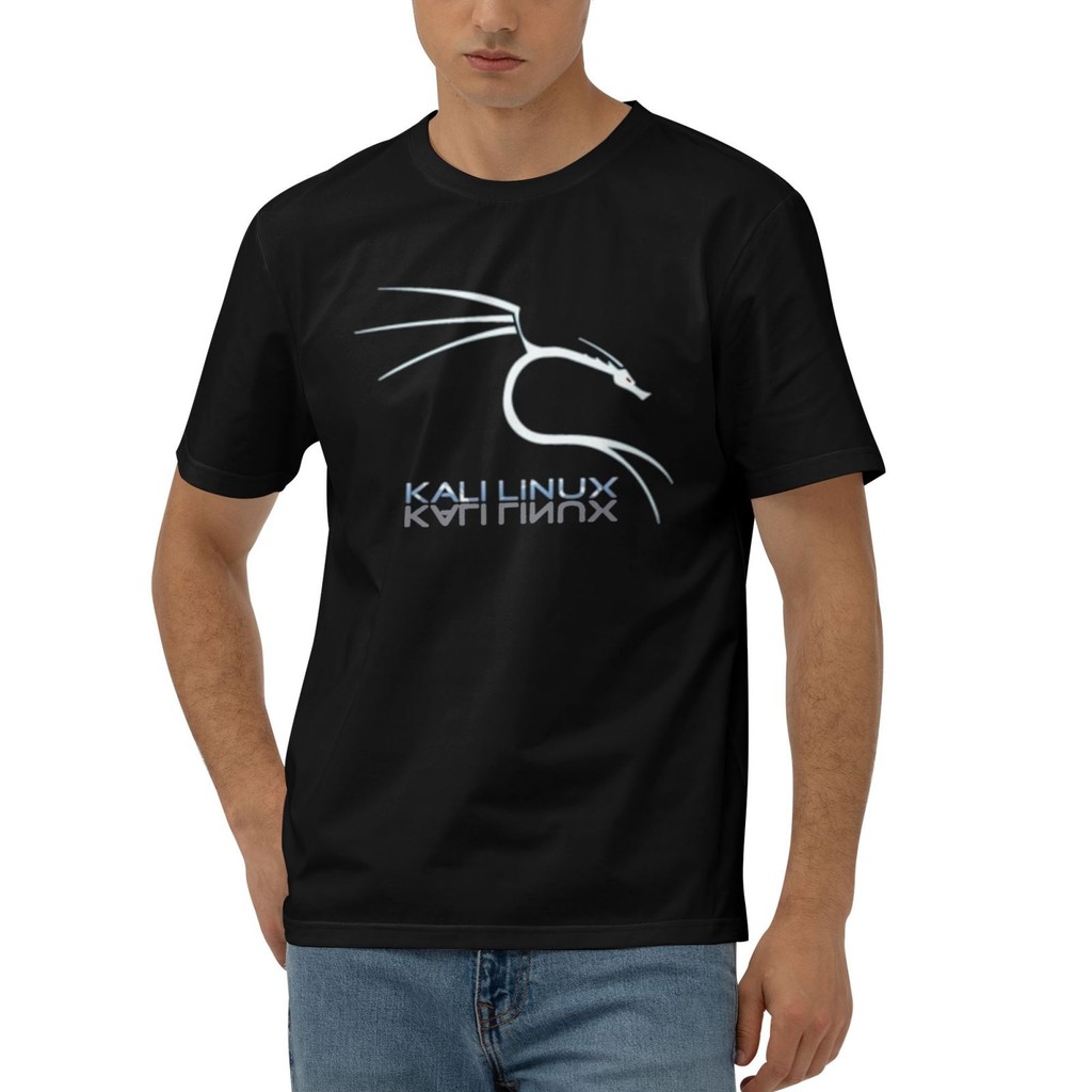 Hip Hop Designs Áo thun cotton nam Kali Linux Dragon Áo thun cotton