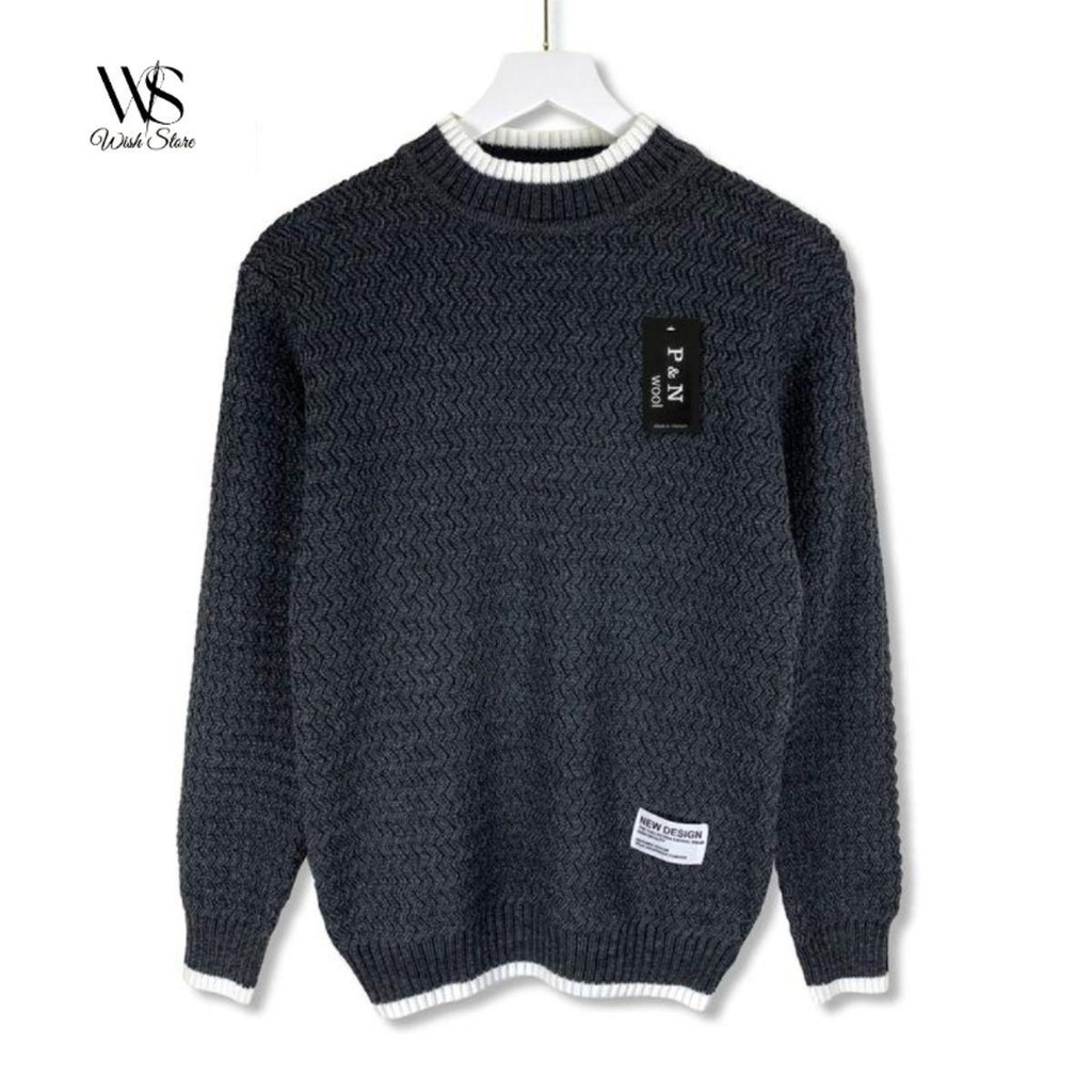 Áo len nam cao cấp phong cách Hàn Quốc hiện đại, chất liệu cao cấp Menswear - AL15