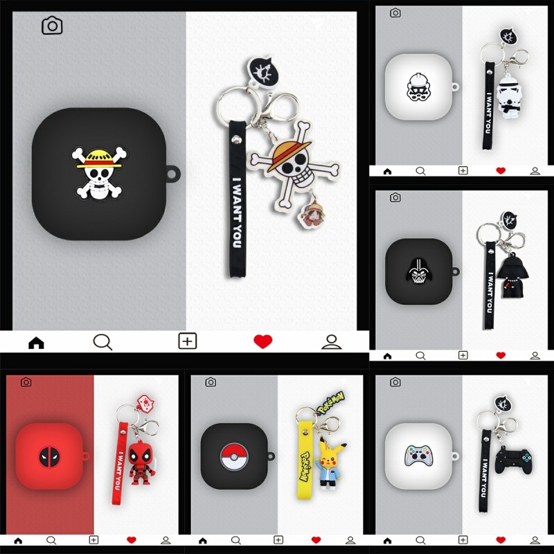 RE640 Redmi Buds 6 lite case  / 6 play / 6 Active  Silicone Protective Case Dust-proof Protective Ca