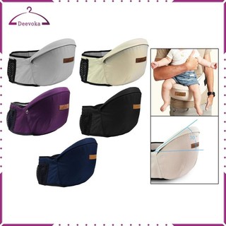 Hip Seat Carrier Thoáng Khí Di Động Comfrotable Mặt Trước Đế Mềm Tập Đi Hip Carrier Cho Trẻ Sơ Sinh Du Lịch