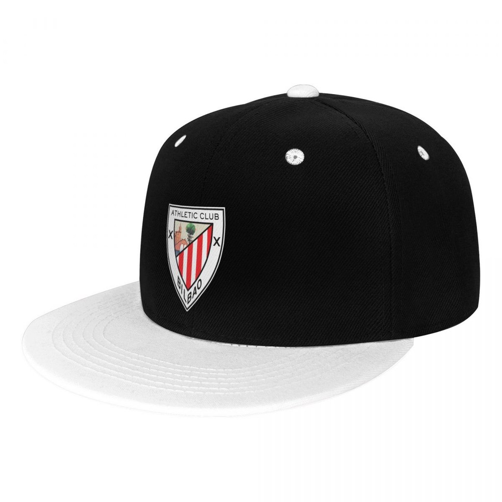 Mũ Bóng Chày Athletic Bilbao Phù Hợp Unisex Cho Người Lớn - Thiết Kế Vành Phẳng Màu Sắc Tương Phản