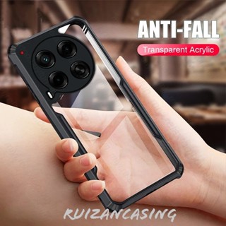 Ốp Lưng Cho Tecno Camon 30S 4G 5G Vỏ Điện Thoại Acrylic Trong Suốt Giáp Chống Sốc Cho Tecno Camon 30S 4G 5G Camon30S Camon30 30 S Pro 2024 TPU + PC Bảo Vệ