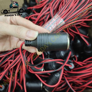  Ổ Cắm Tẩu Sạc Đầu Cái Trên Ô Tô - Ổ Cắm Tẩu Cho Camera Hành Trình 12V -24V  10A 