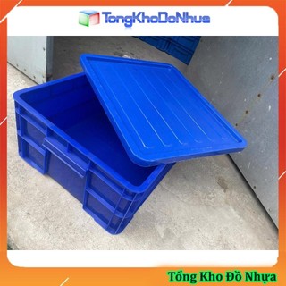  Thùng nhựa đặc kích thước: 515*430*225mm dùng để nuôi cá đựng ốc vít kim khí đa năng 