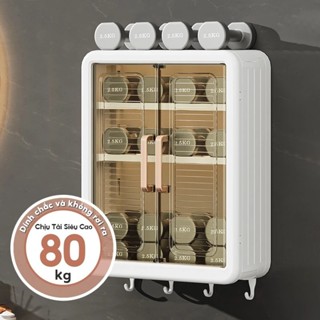 (RẺ VÔ ĐỊCH)Tủ Nhà Tắm tủ đựng mỹ phẩm 3 Tầng tủ thuốc gia đình không thấm nước không cần khoan