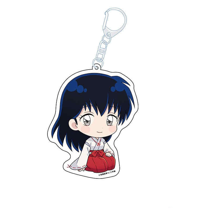 Móc Khoá, Mô Hình Standee Anime Inuyasha Nhân Vật Kagome Kikyou Trang Trí Bàn Học, Làm Việc