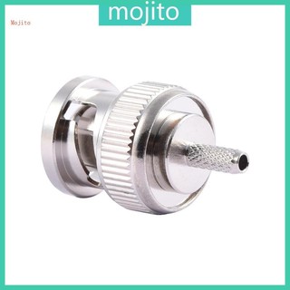 Đầu nối uốn thẳng Mojito BNC Nam BNC C J1 5 Đầu chuyển đổi ổn định