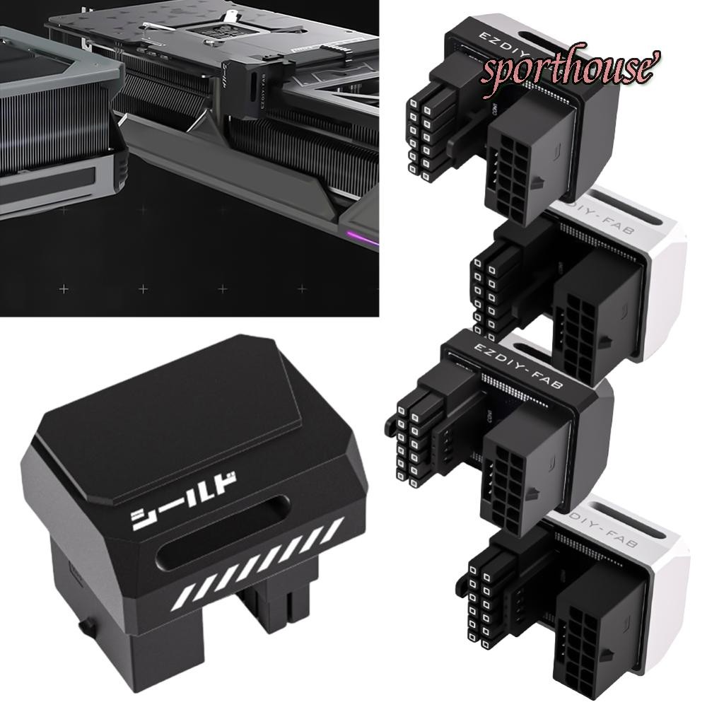 Đầu nối nguồn GPU 16 chân hữu ích 600W cho 12 + 4pin RTX 3090Ti 4070Ti 4080 4090 U [sporthouses.vn]