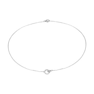  Dây cổ Bạc đính đá STYLE By PNJ XM00K000041 