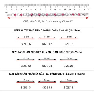 Lắc chân Bạc đính đá STYLE By PNJ 0000W000086