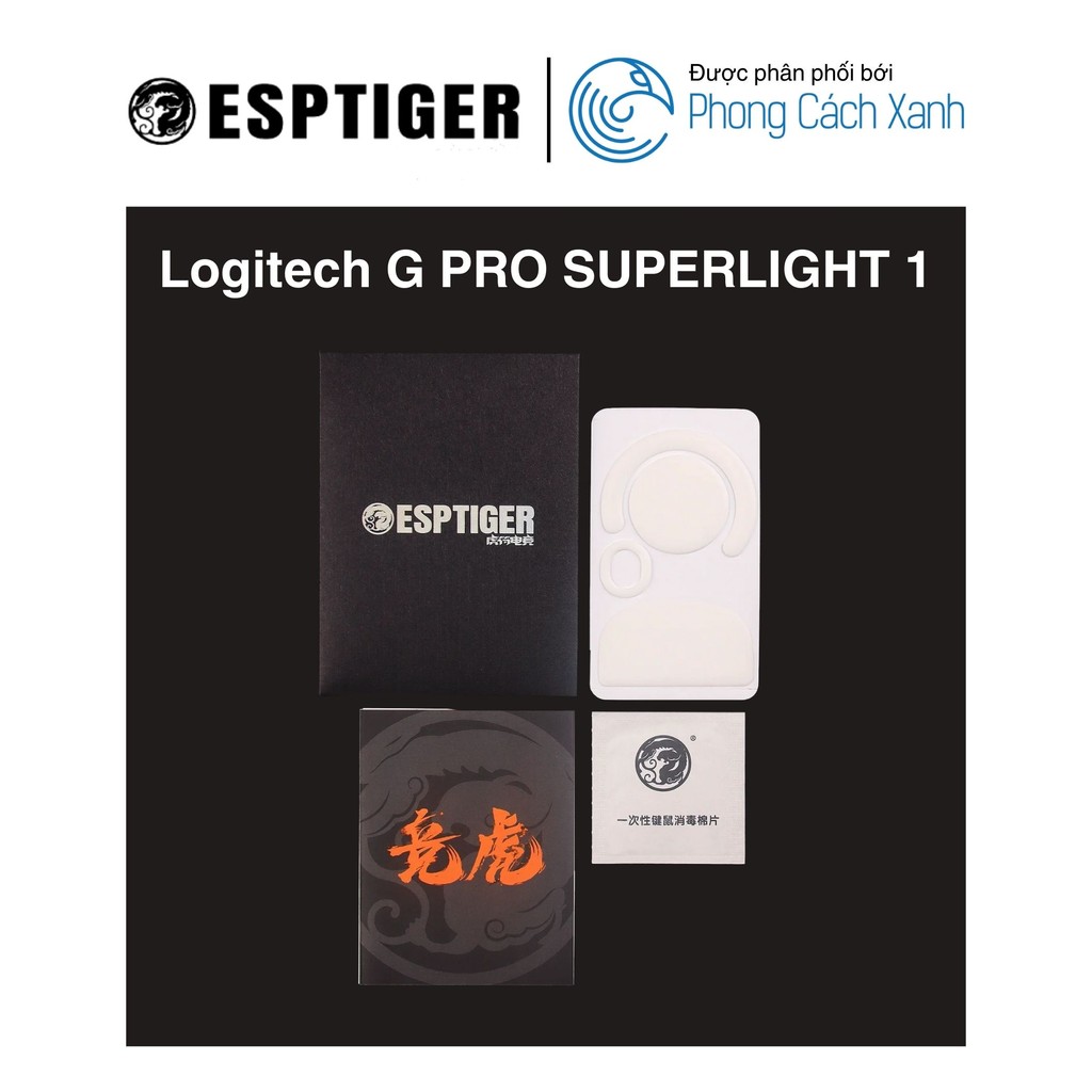 Feet chuột PTFE ESPTiger ICE V2 Logitech G Pro X Superlight 1 (1 bộ) - Hàng Chính Hãng