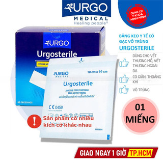 ✅ Băng Keo Y Tế Có Gạc Vô Trùng Urgo Urgosterile | Urgo Sterile Bảo vệ vết thương lớn