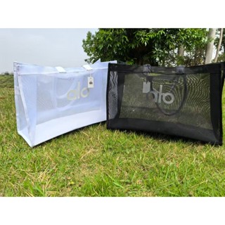  Túi Tote trong suốt Yoga Fitness Túi lưới lớn Túi đi biển Lưới khô nhanh 