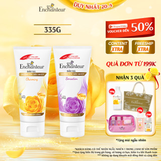 Dầu xả dưỡng tóc mượt thơm lâu ENCHANTEUR Charming Phục hồi sức sống/Sensation Mượt mà óng ả 335g