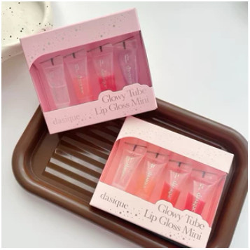 Set Son Dưỡng Dasique Glowy Tube Lip Gloss Mini Kit