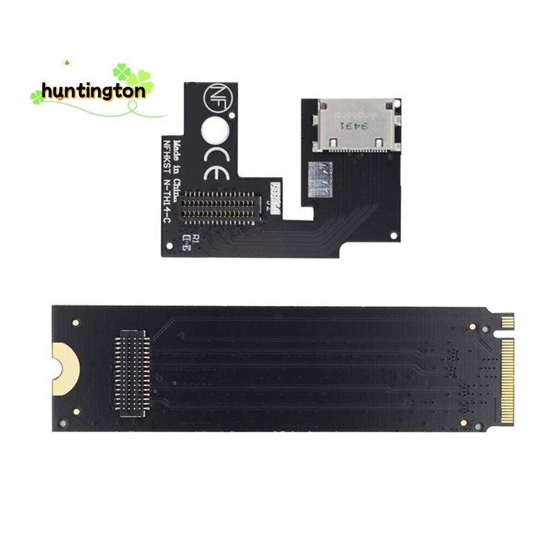 PCI-E 3.0 M.2 M-Key sang Oculink SFF-8612 SFF-8611 Host Adapter cho ThinkBook 14 + Card đồ họa bên n
