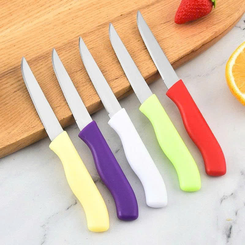 Vỉ 12 Dao Thái Lan Mini Cắt Gọt Tỉa Trái Cây, Rau Củ Siêu Bén Cực Tốt , Bền Đẹp Giá Hạt Dẻ