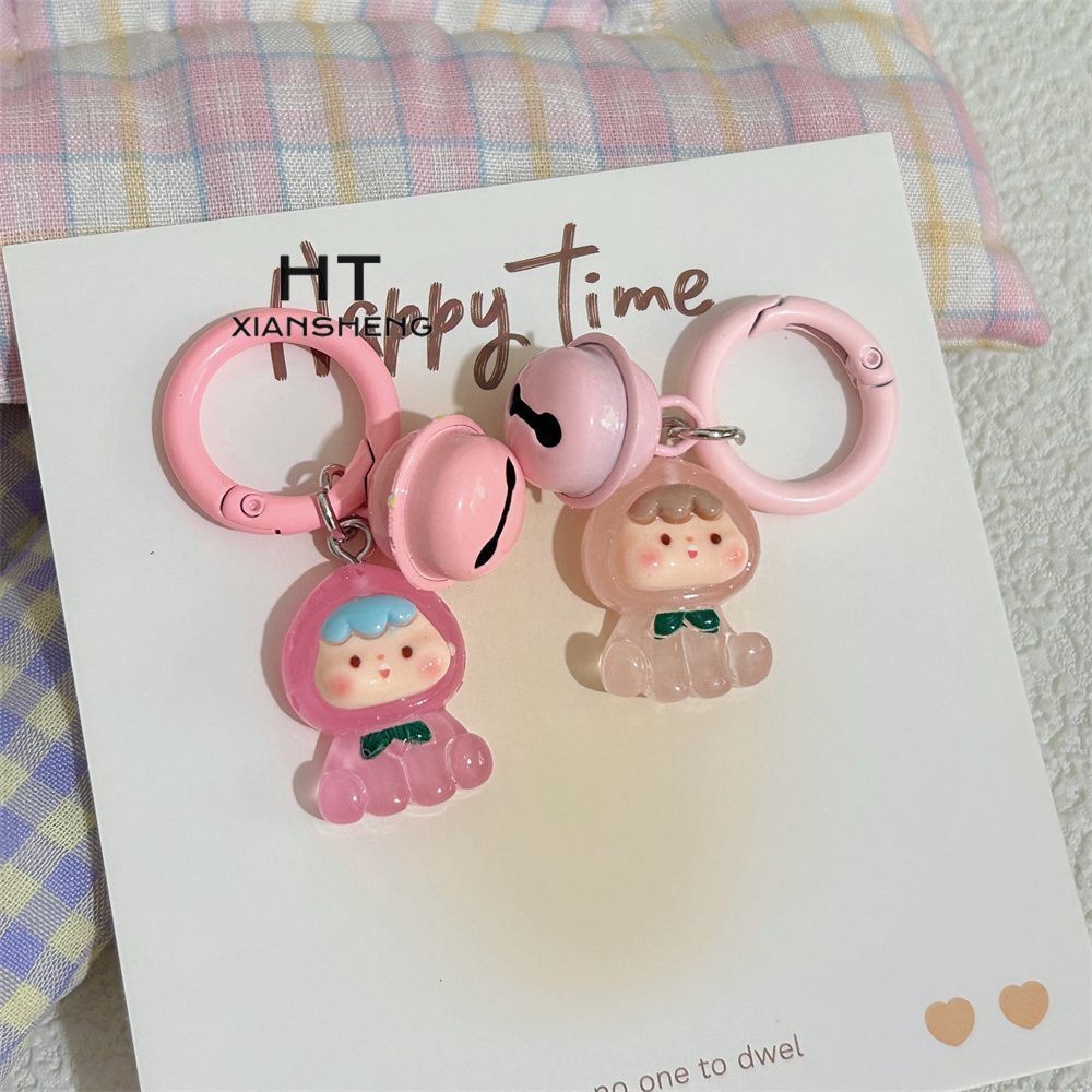 Ht XIANSHENG Mặt dây chuyền túi Duo Mei trong suốt mới