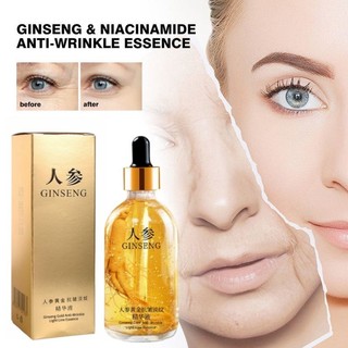Tinh chất vàng 24K Hyaluronic Acid dưỡng ẩm thu nhỏ lỗ chân lông sóc da không nhờn rít do dầu 30ml