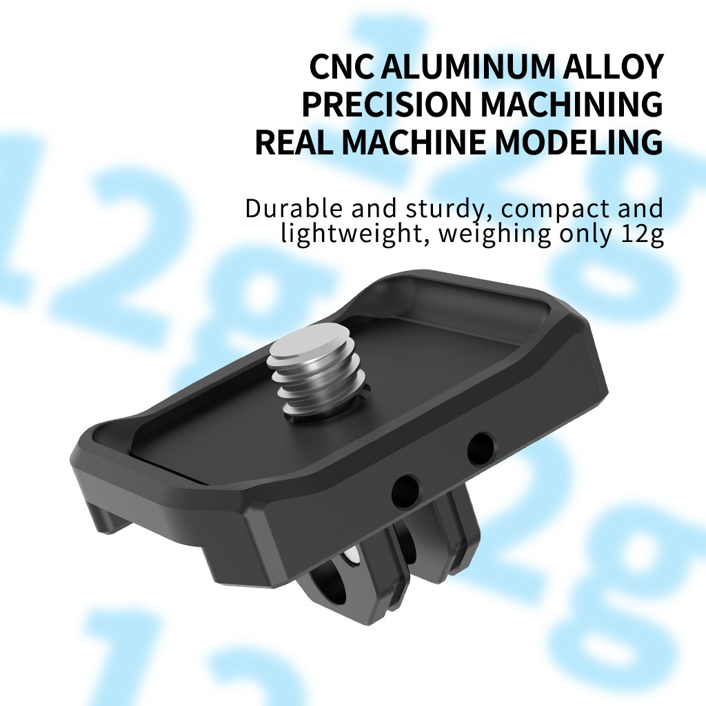 Xt-xinte Pocket3 Bộ chuyển đổi chân máy đế từ tính có thể gập lại Kim loại di động tương thích cho D