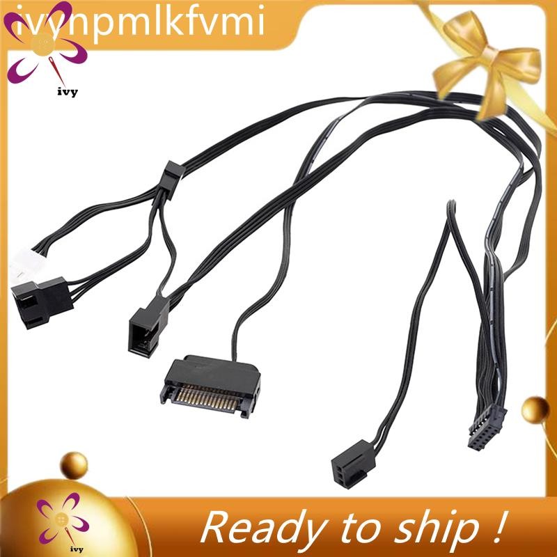 [Ivym] 1 Cái 14Pin Dây cấp nguồn làm mát bằng nước Cáp kết nối 14 chân cho NZXT Kraken Z53 Z63 Z73 D