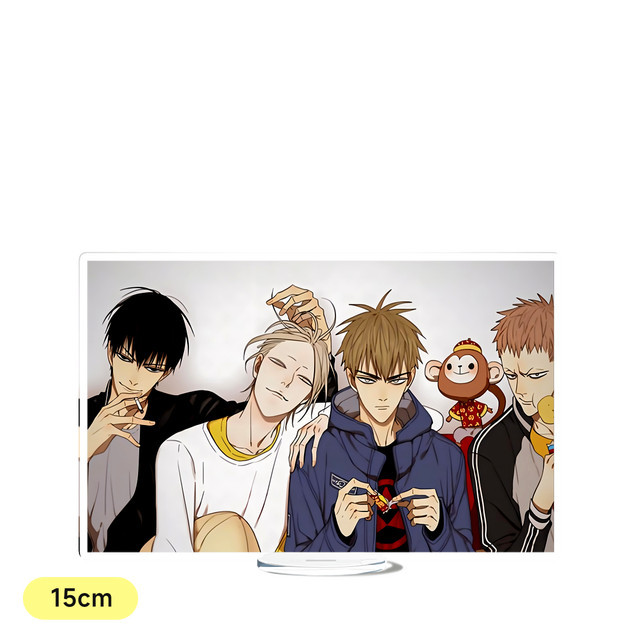 Móc Khoá, Mô Hình Standee Anime 19 Days Xian Hetian Jian Yi Trang Trí Bàn Học