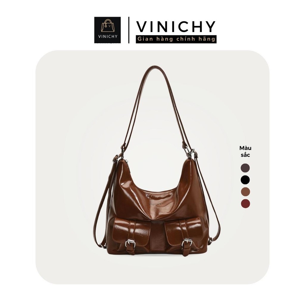 Túi xách nữ đeo vai VINICHY, tote,balo dung tích lớn size 30cm HA655