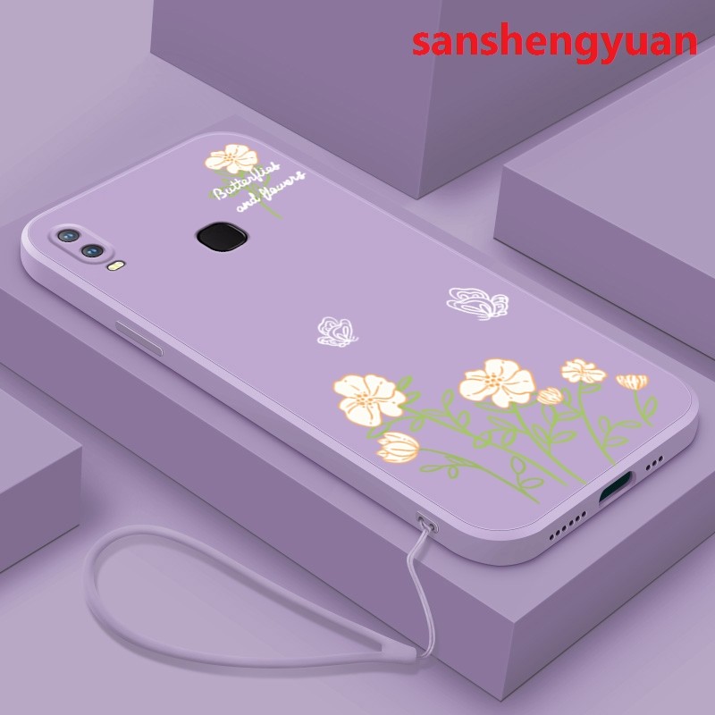 ốp lưng Ốp điện thoại Vivo Y11 Vivo 1906 Ốp mềm Silicone lỏng giảm xóc giảm xóc ytbh01