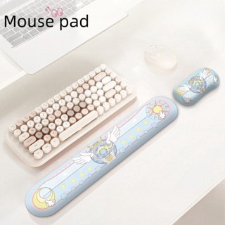 Miếng Lót Chuột Cổ Tay Magic Sakura Tay Còn Lại Mini Văn Phòng Gối Tay Nữ Dễ Thương Giá Trị Cao Bàn Phím Máy Tính Còn Lại