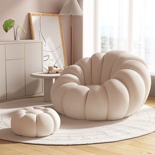  Ghế Sofa Lười Ghế Bí Ngô Một Người Có Thể Nằm Ngủ Căn Hộ Nhỏ Phòng Ngủ Sofa Nhỏ 