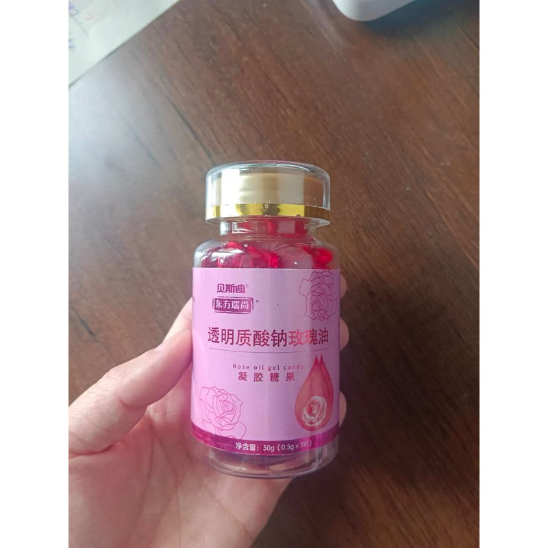 Viên Uống Hoa Hồng Thơm Cơ Thể, Dưỡng Trắng, Sạch Nám BESTI_ Loại Bỏ Mụn, Hắc Sắc Tố, Rạn Da 100 Viên