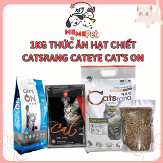  Thức ăn mèo Catsrang 1Kg Hạt cho mèo nhiều loại Cat's On Cat Eye giá rẻ Thức ăn hạt cho mèo 1Kg 