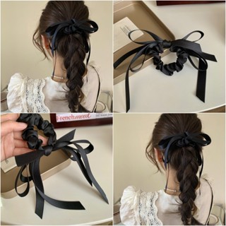 Ruy Băng Nơ Tóc Đơn Giản Đầu Bóng Thấp Đuôi Ngựa Đầu Cô Gái Đa Năng Phụ Kiện Tóc Cho Nữ
