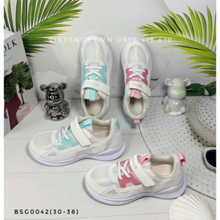 GIÀY THỂ THAO BITI.S BÉ GÁI SIÊU NHẸ MẪU MỚI 2024 BSG0042- ẢNH SHOP TỰ CHỤP 100%
