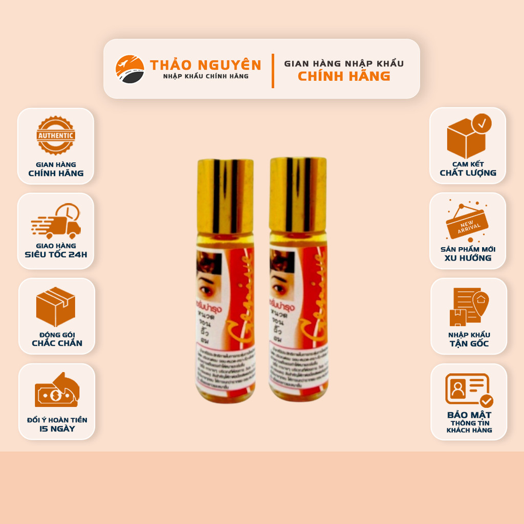 Serum Mọc Dày Mi, Lông Mày, Râu Genive [FREESHIP]