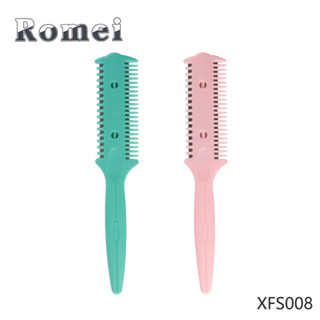  X XFS208 Lược Cắt Tóc Đa Năng Tóc Mỏng Màu Tay Cầm Bằng Nhựa Cắt Tóc Dao Cắt Tóc Dụng Cụ Làm Tóc 